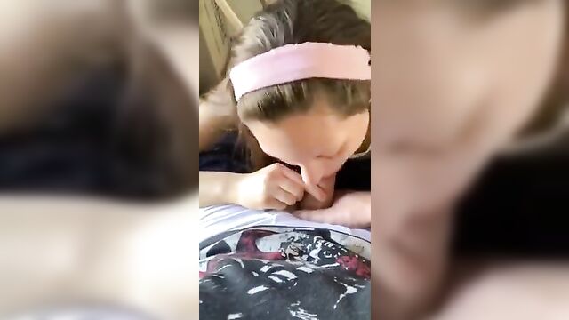 Pretty Sister Amazing Facial Cumshot - 2 image