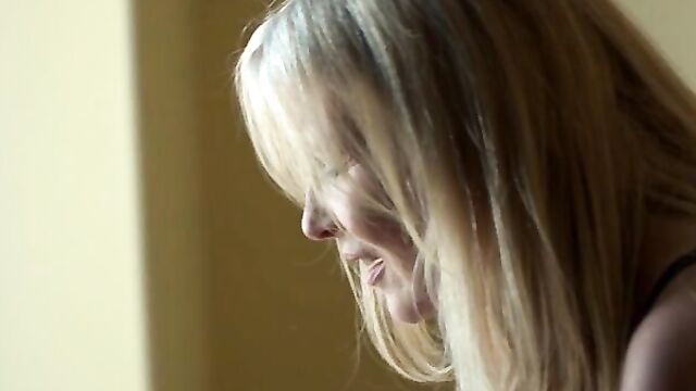 Blonde Mom rides her Son's cock reverse and face to face - 4 image