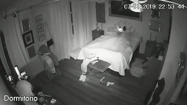Hacked Ip Cam Living With Daddy and Daughter - 1 image