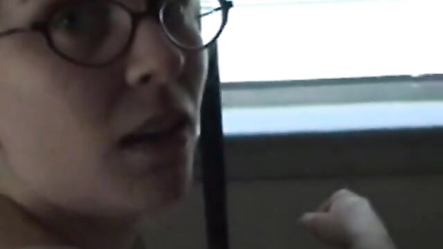 Vaginal and Oral Sex with Nerdy Daughter 100% Real Incest - 5 image