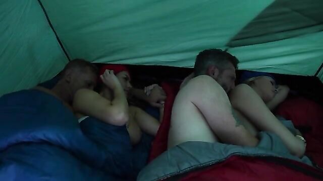 Family camping, Family Outdoor Sex - 1 image