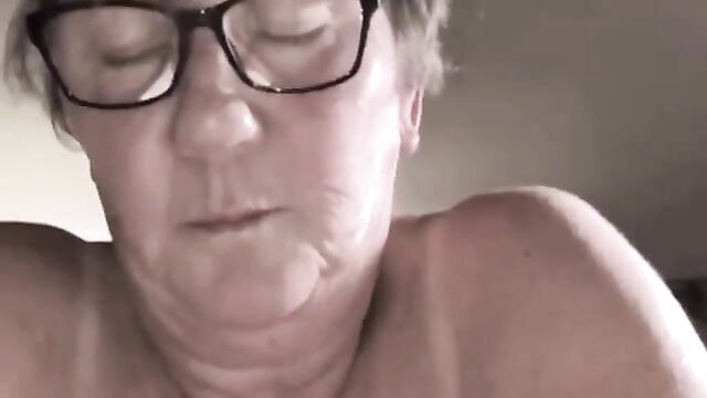 Real Incest Mature Mom and Son backshots confrontation - 1 image