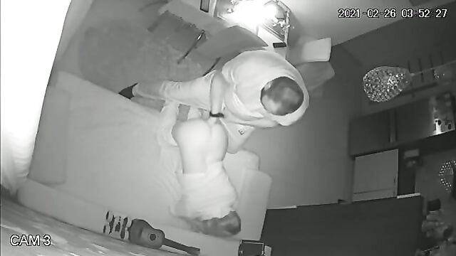 Incest sex with Daughter and Father caught on hidden camera - 3 image