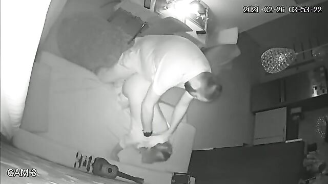 Incest sex with Daughter and Father caught on hidden camera - 4 image