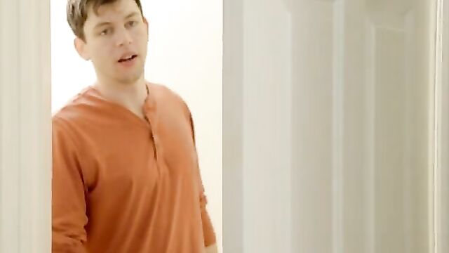Mom takes charge Family Threesome Sex - 1 image